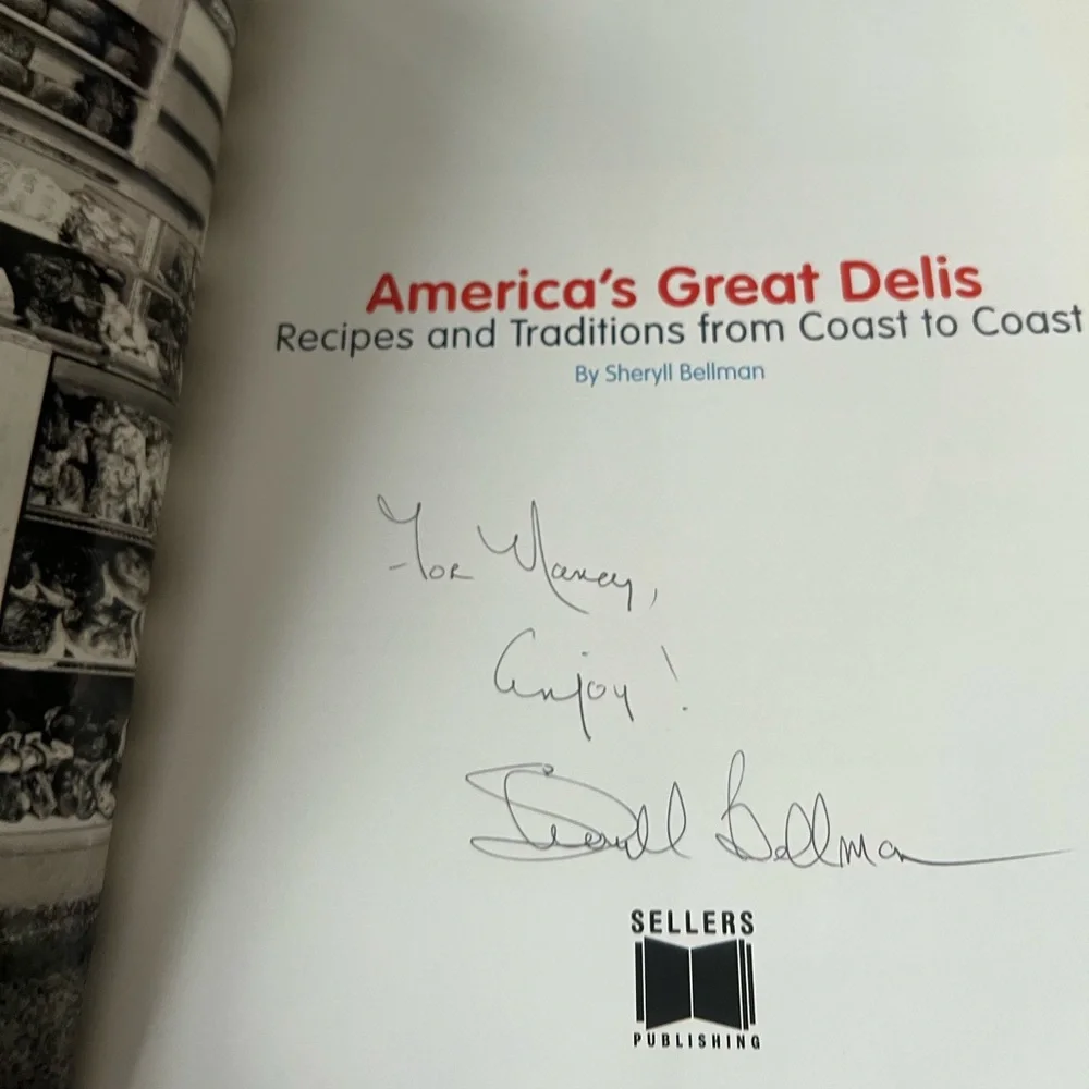 4/$20 🦋America's Great Delis: Recipes & Traditions from Coast to Coast Signed